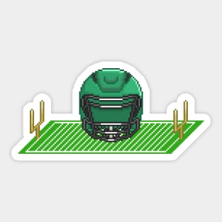 Helmet and Field Dark Green Sticker